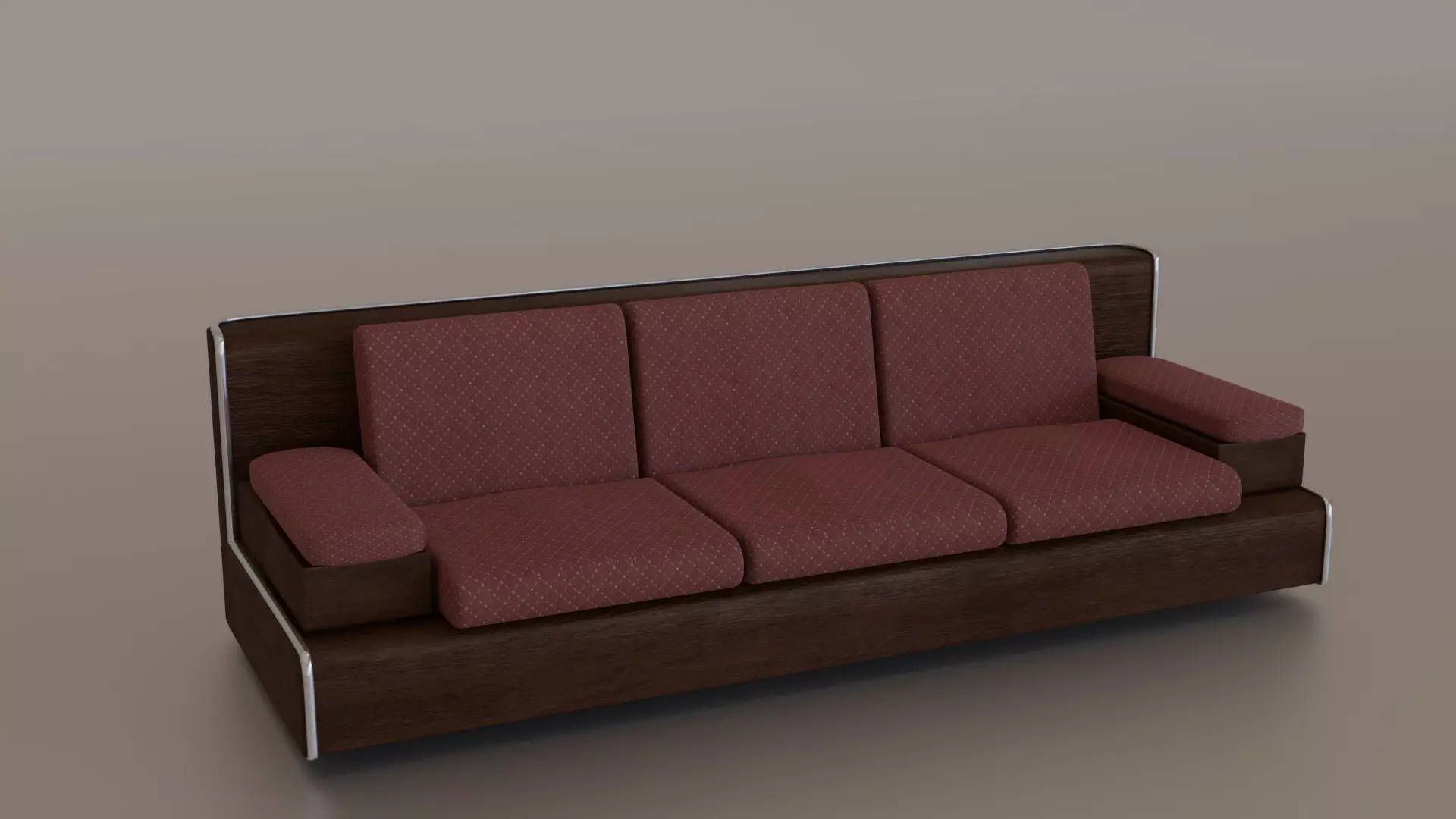 Ancient Sofa 3D model_0