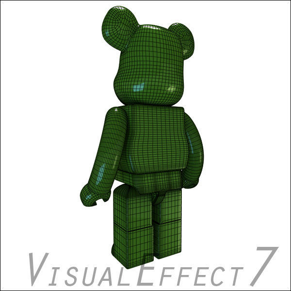 Bear Brick  3D Collection 3D model_9