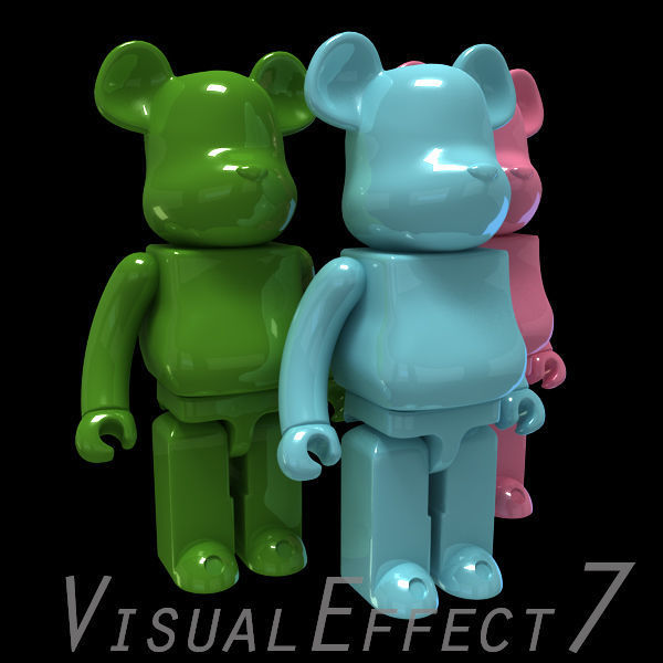 Bear Brick  3D Collection 3D model_1