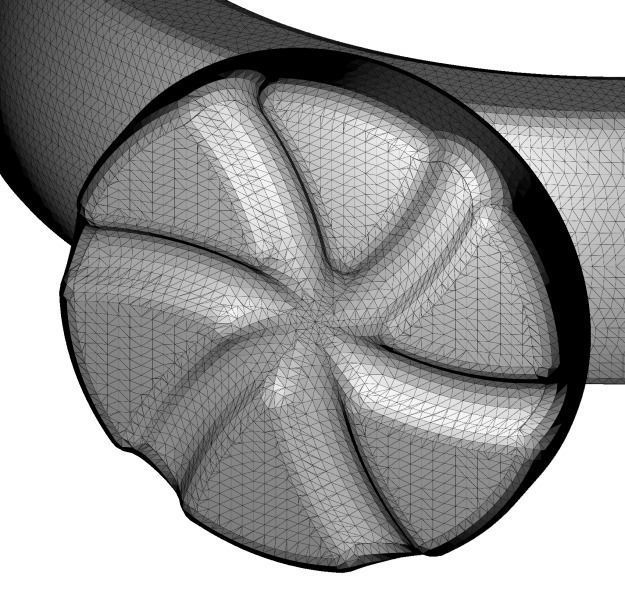 Stylish Pizza Women Ring 3D print model_2