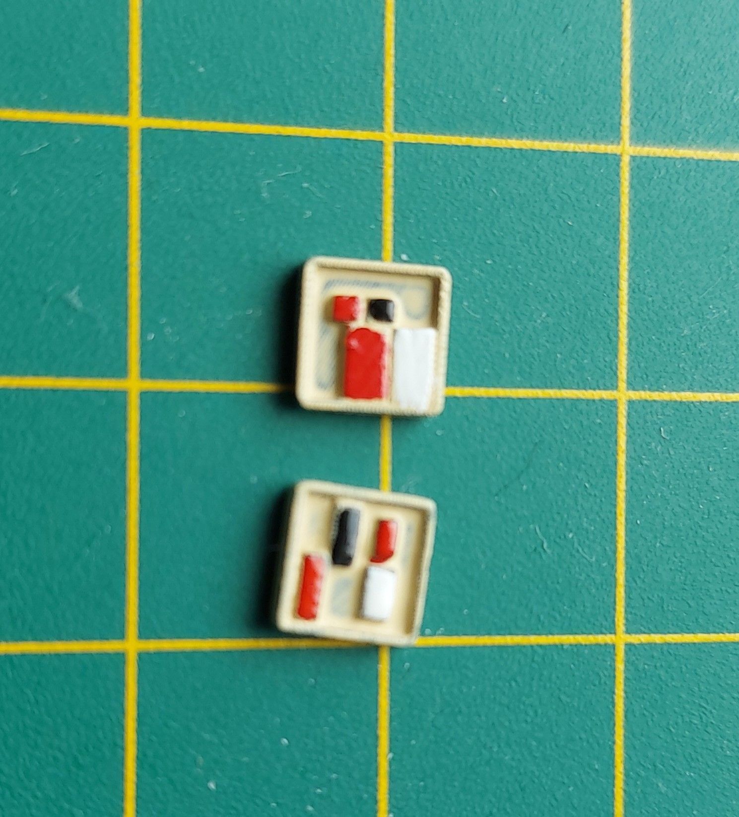 Jabbas Throne Room - Set 3b - Attributes 1-12 scale Blackseries  3D print model_12