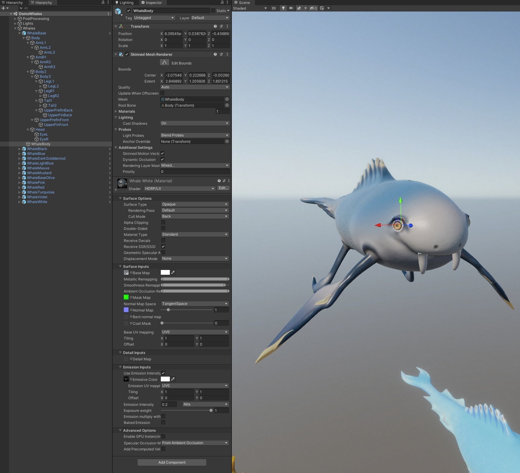 A cute fish- ready for Unity all render pipelines Low-poly 3D model_8