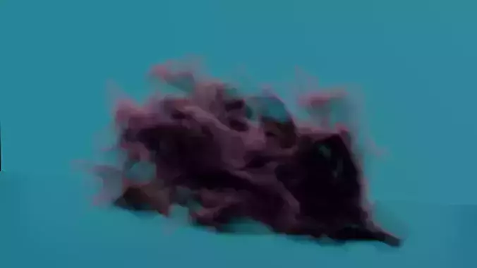 Smoke Simulation 3D model