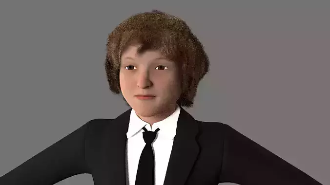 Fully Rigged character