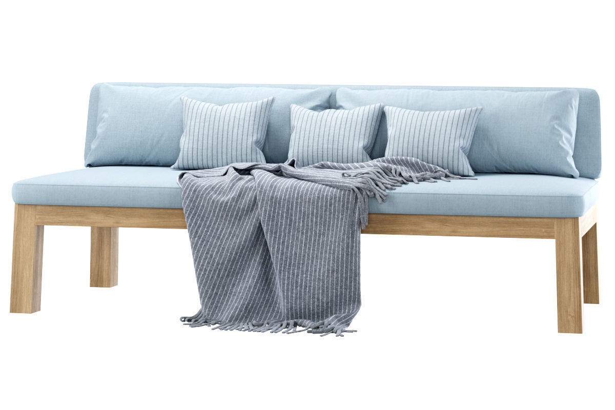 Niek outdoor couch by Piet Boon  3D model_1