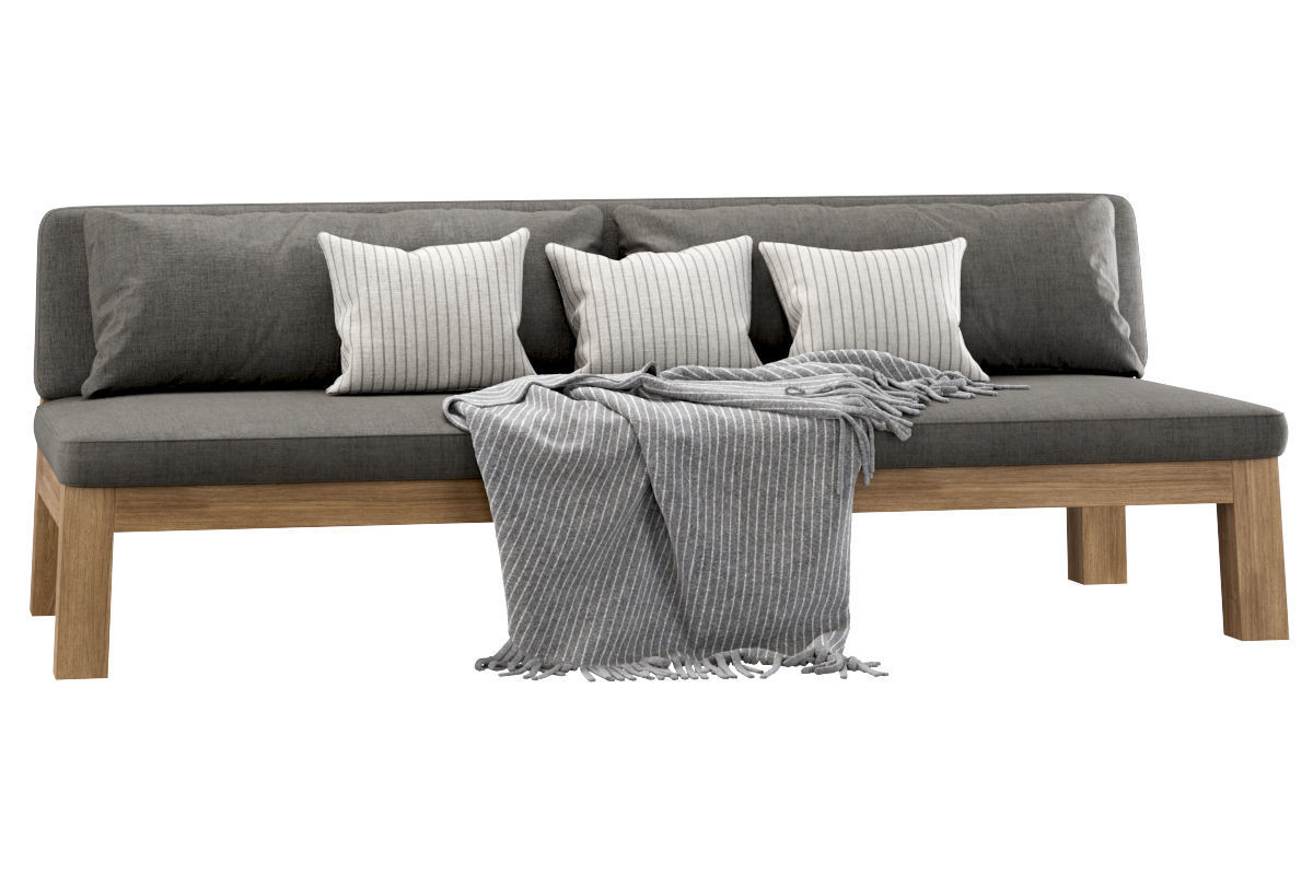 Niek outdoor couch by Piet Boon  3D model_5