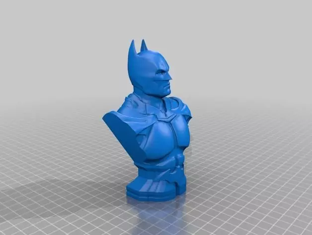 Batman Bust Low-poly 3D model