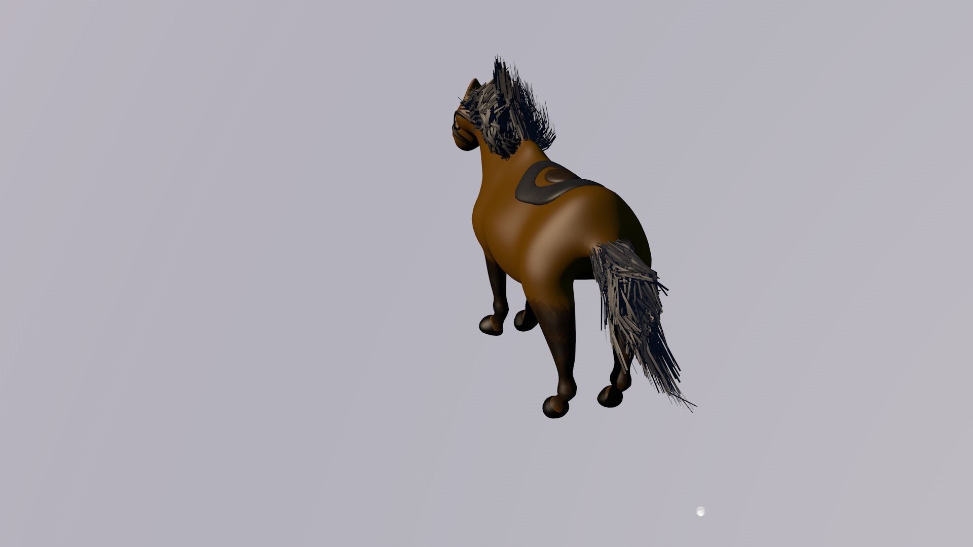 Horse riding-Model-Ghorse-040 Low-poly 3D model_3