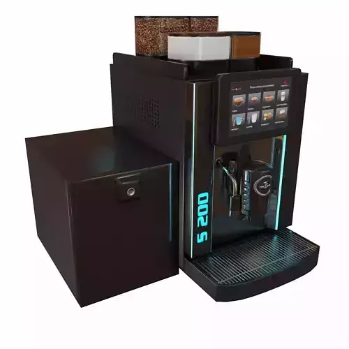 Coffee Machine Rex Royal S200 Low-poly 3D model