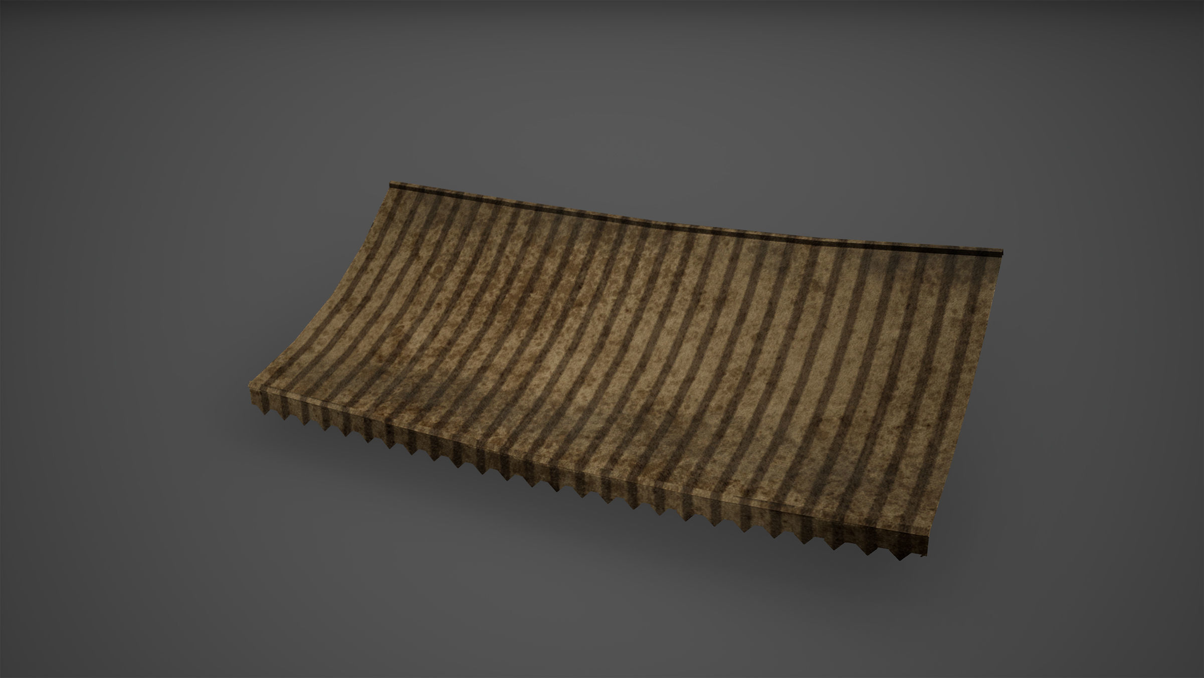 Awning Tent Game Ready Low-poly 3D model_3