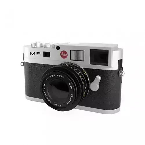 leica m9 camera model 3D model