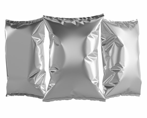 Chips Packaging 3D model 3