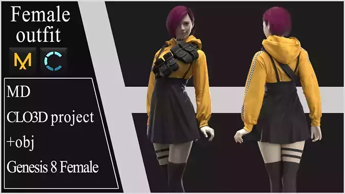 Female Modern Outfit 2