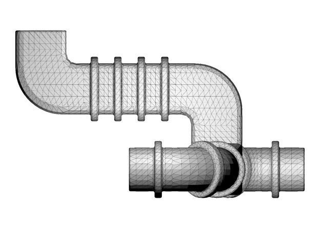 Classic Hvac Duct 3D print model_8