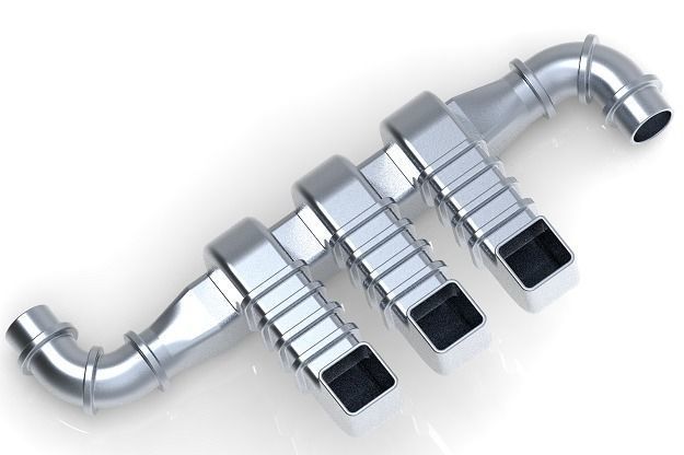 Classic Hvac Duct 3D print model_1