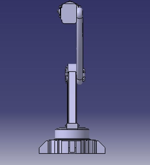 6 axis robot using catia  3D model_4