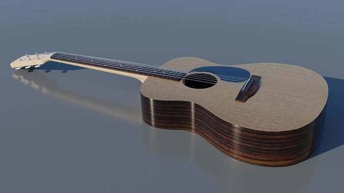 Accoustic Guitar 3D model