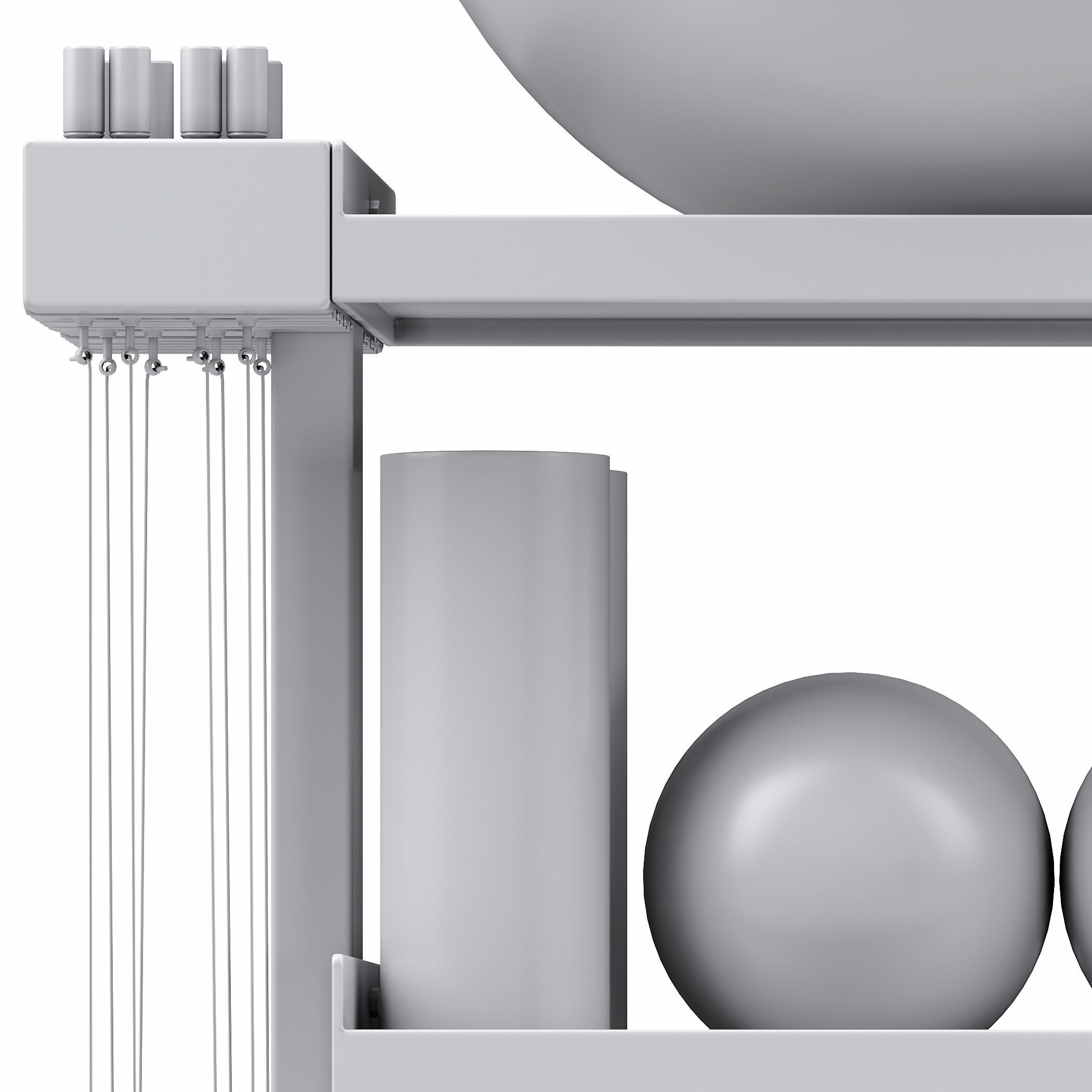 Fitness set Technogym SKILLTOOLS Kit 3D model_5