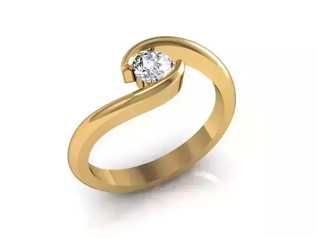 solitaire ring 76