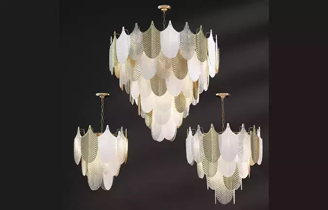 Abelia Chandelier Loft-Concept