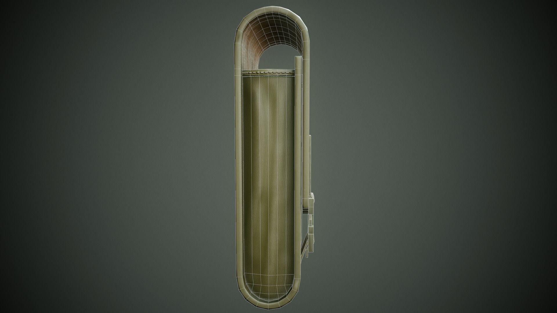 Military Pouch - Tutorial Included Low-poly 3D model_5