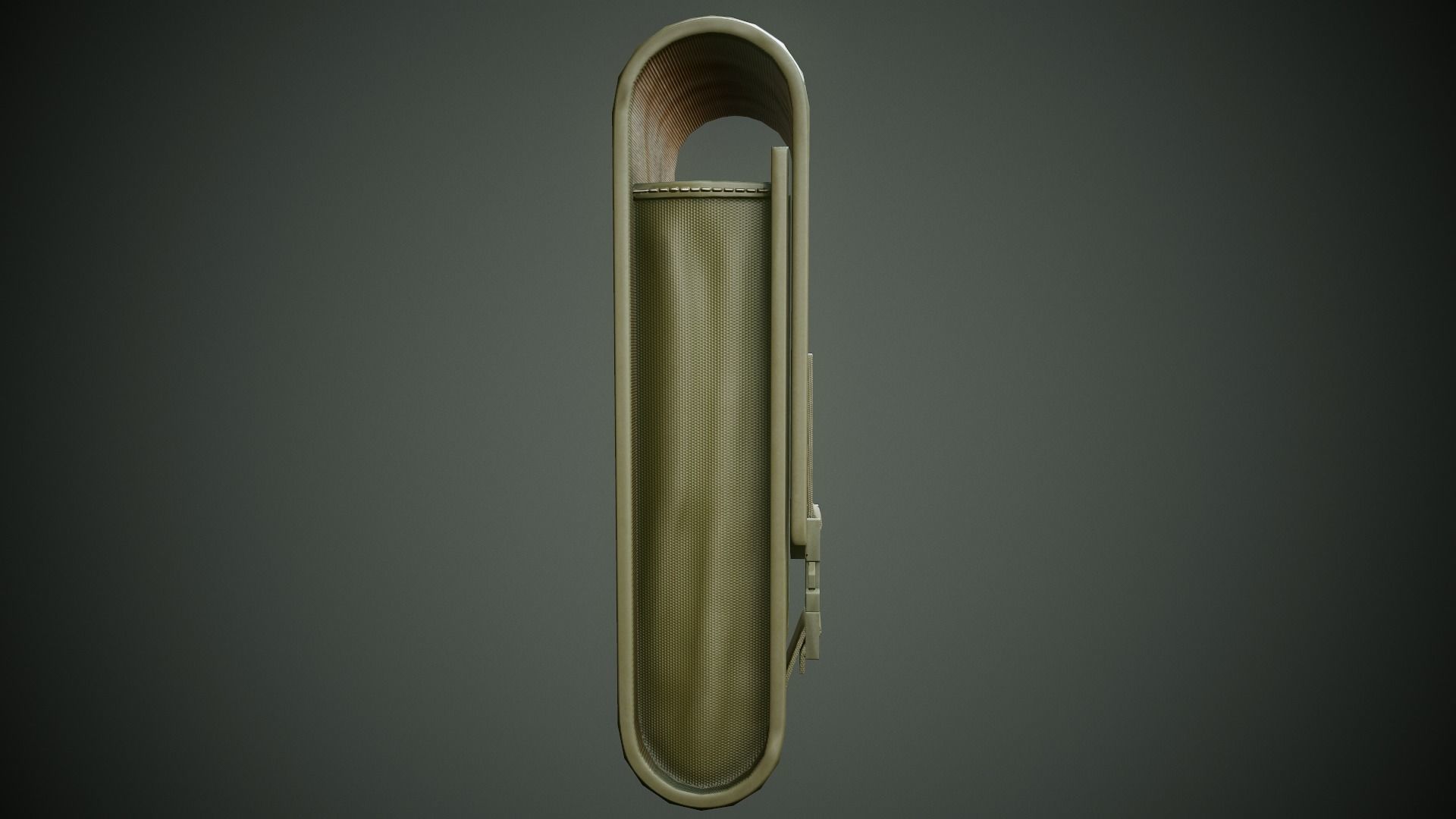 Military Pouch - Tutorial Included Low-poly 3D model_4
