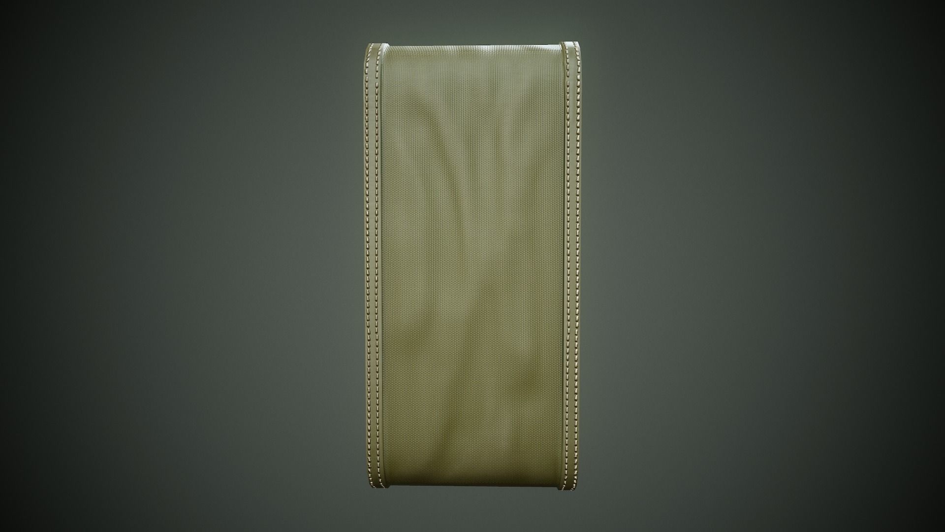 Military Pouch - Tutorial Included Low-poly 3D model_6