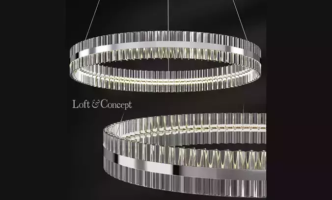 Chandelier Belted Ring Loft-Concept