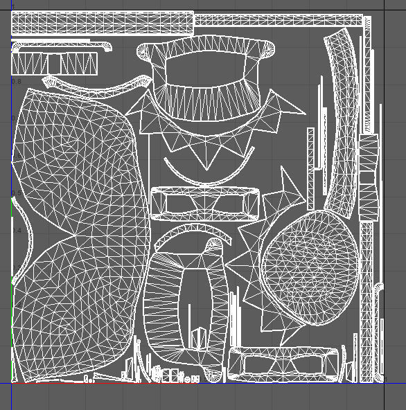 Raider helmet game ready Low-poly 3D model_7