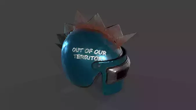 Raider helmet game ready