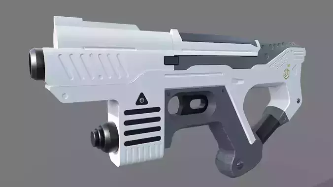 3D SCI-FI PISTOL 