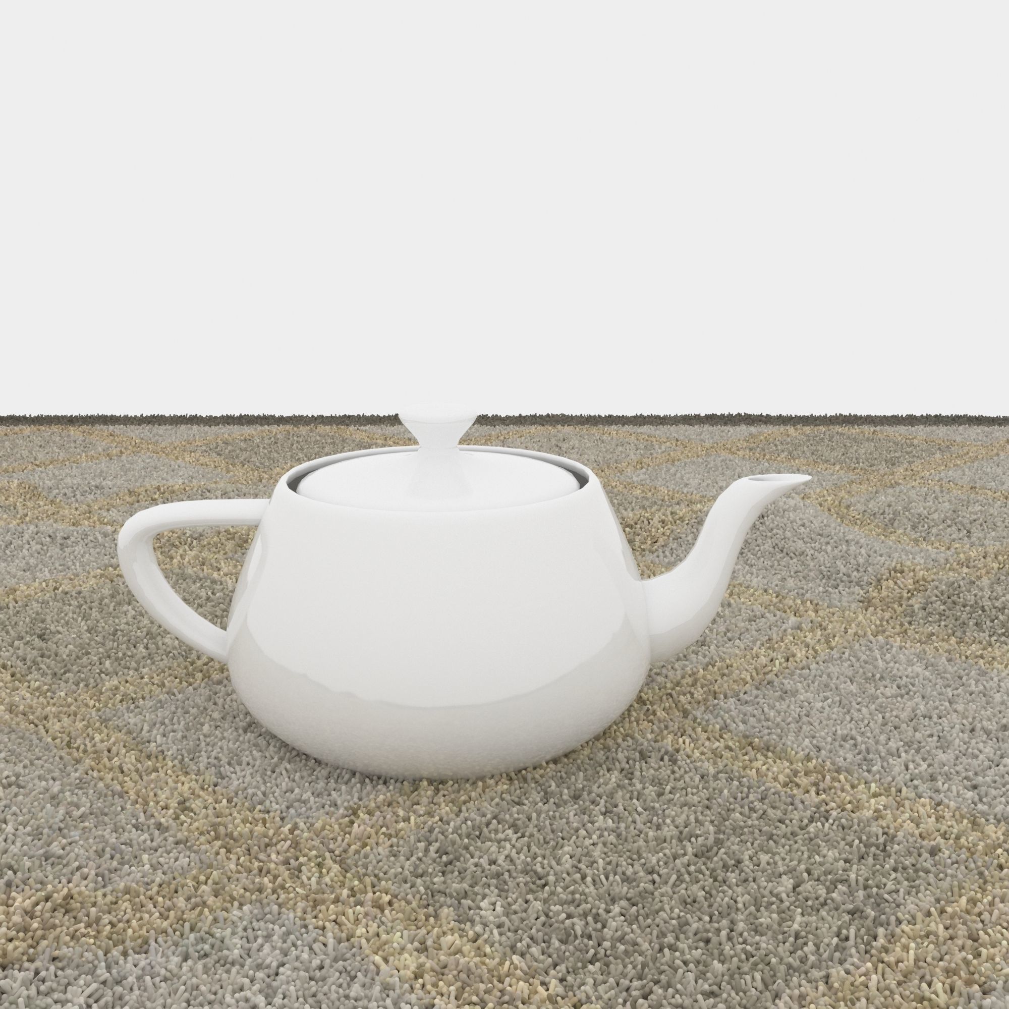 Rugs No 1 Low-poly 3D model_6