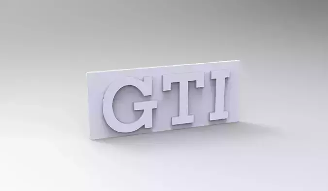 Golf GTI monogramme grille