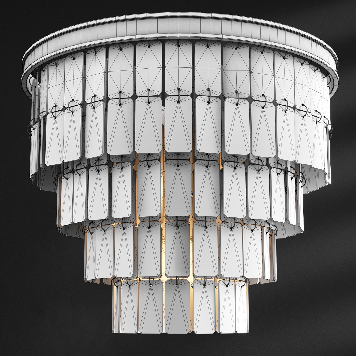 Chandelier Fantine Ceiling Loft-Concept 3D model_2
