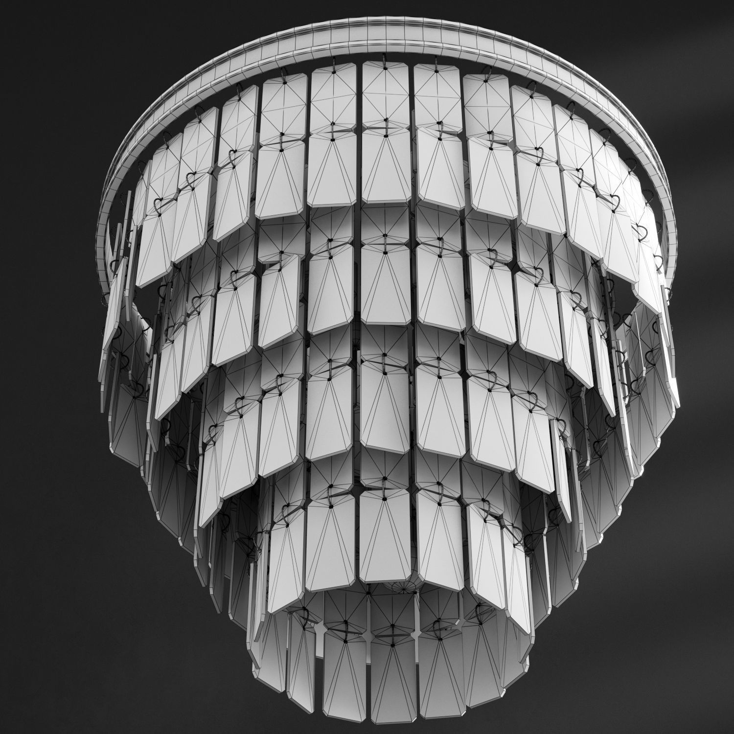 Chandelier Fantine Ceiling Loft-Concept 3D model_4