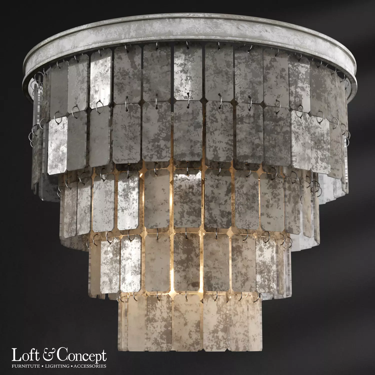 Chandelier Fantine Ceiling Loft-Concept 3D model_0