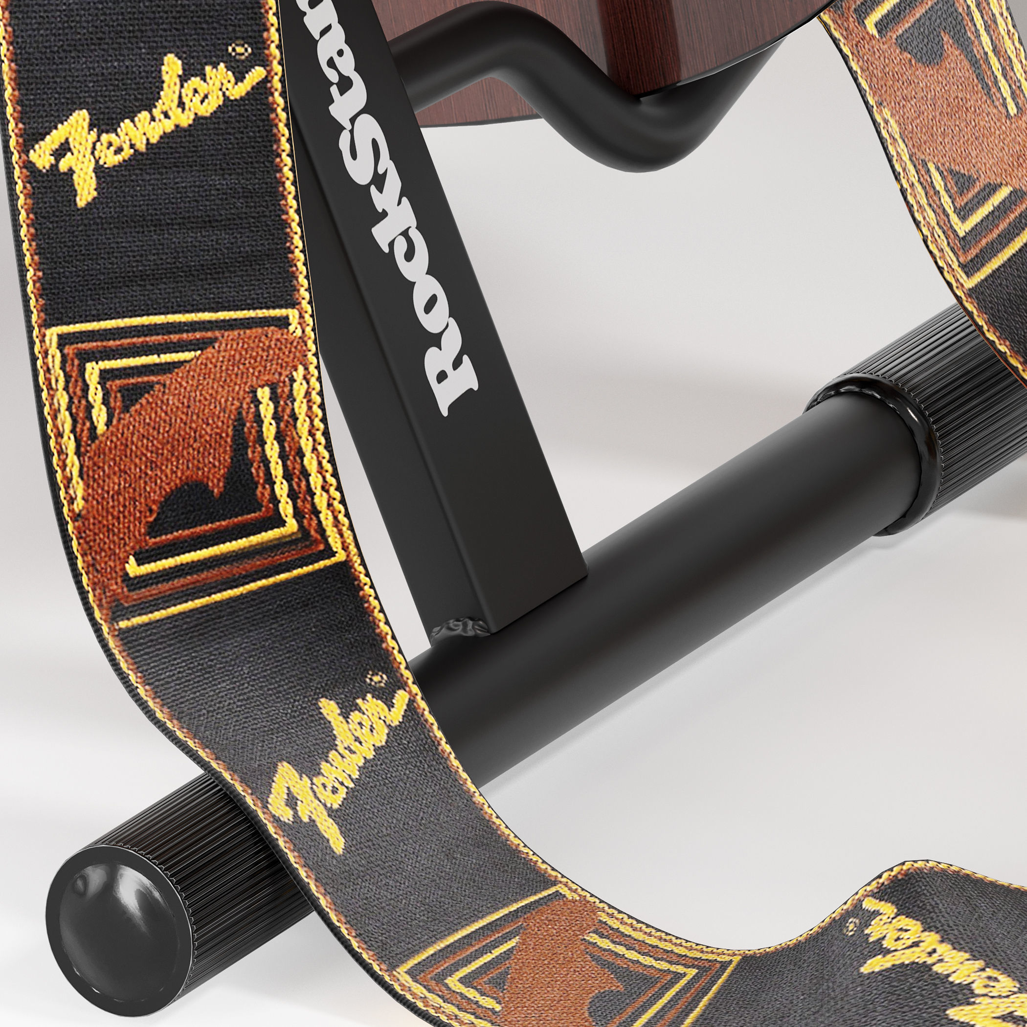 Guitar set for stage 3D model_9