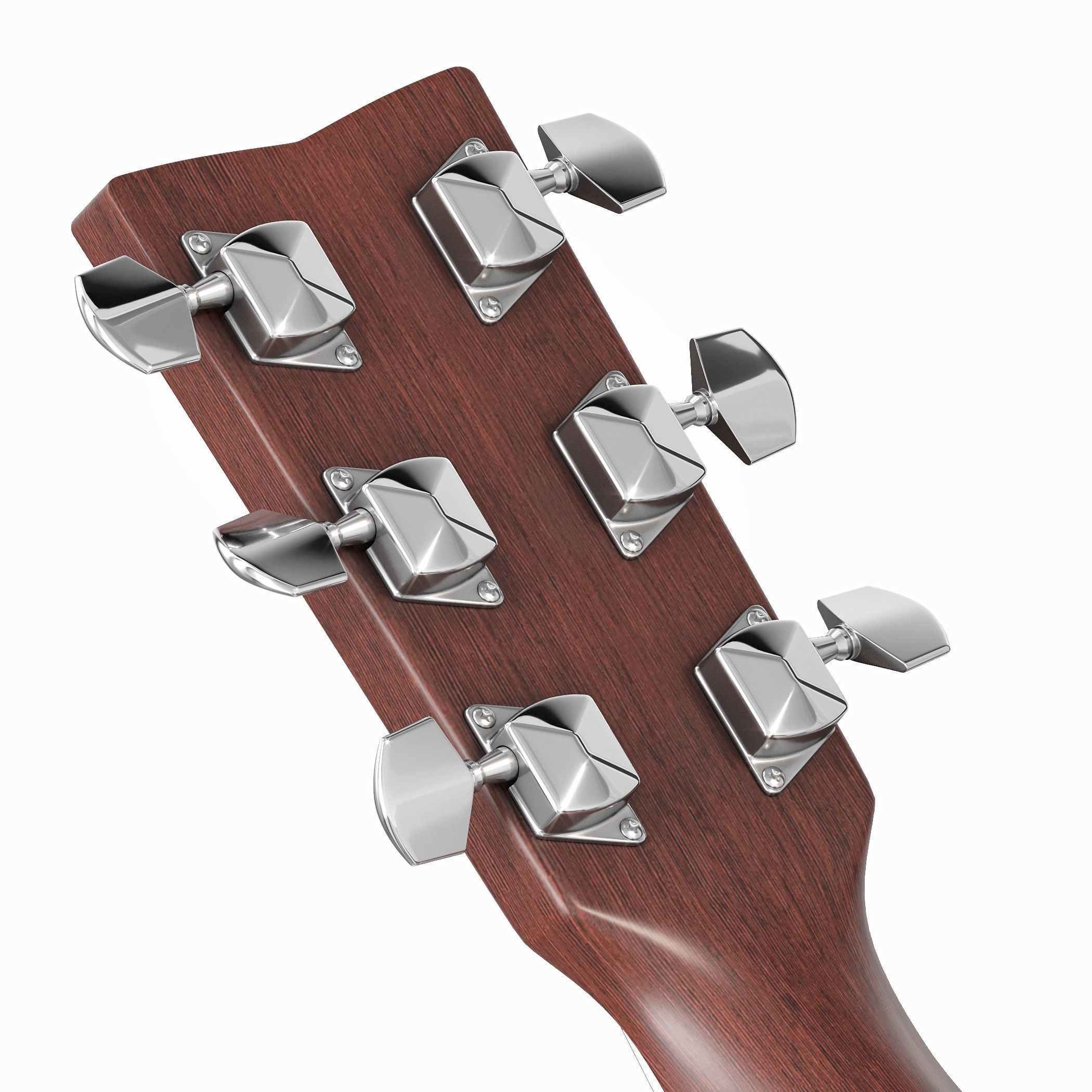 Guitar set for stage 3D model_5