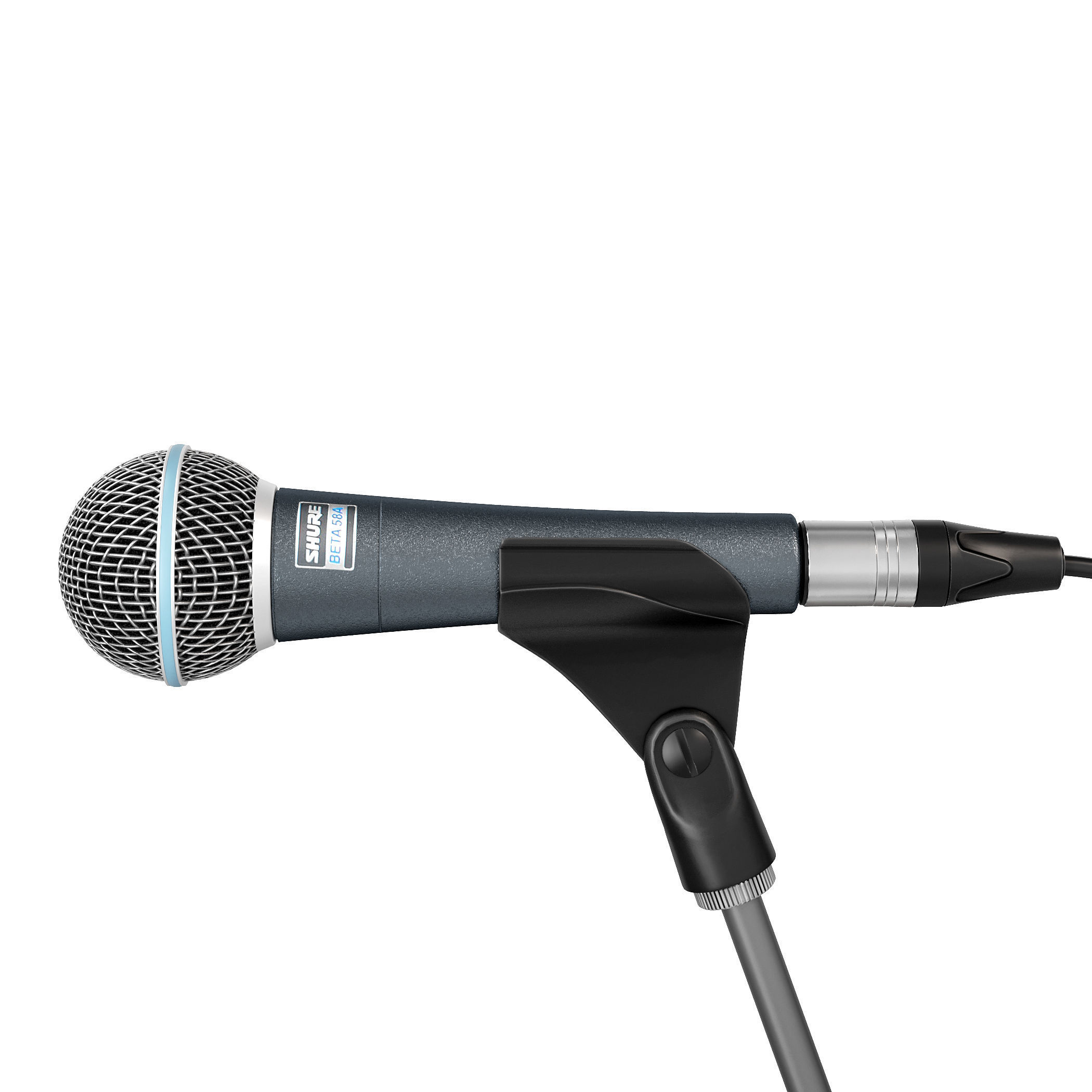 Guitar set for stage 3D model_16