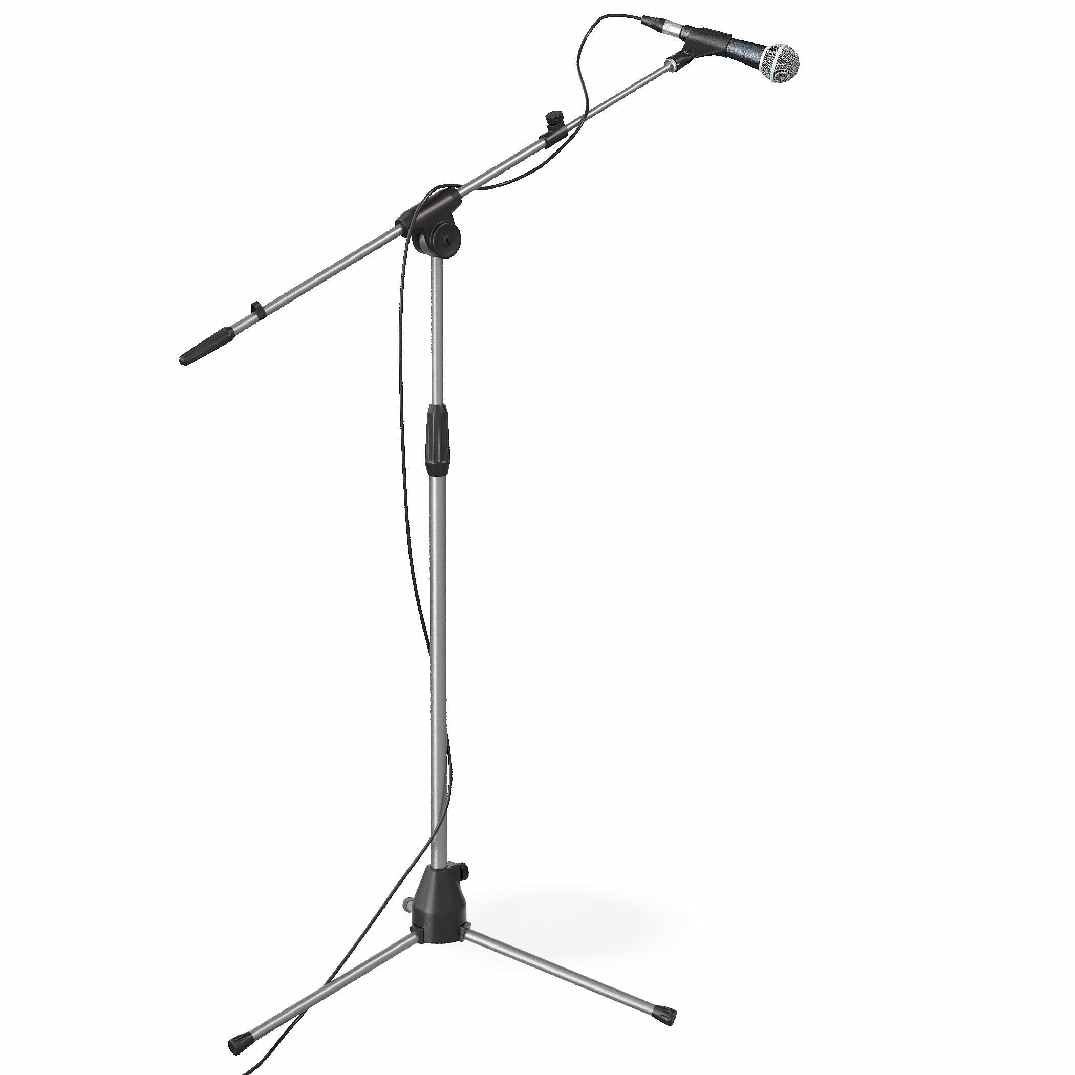 Guitar set for stage 3D model_15