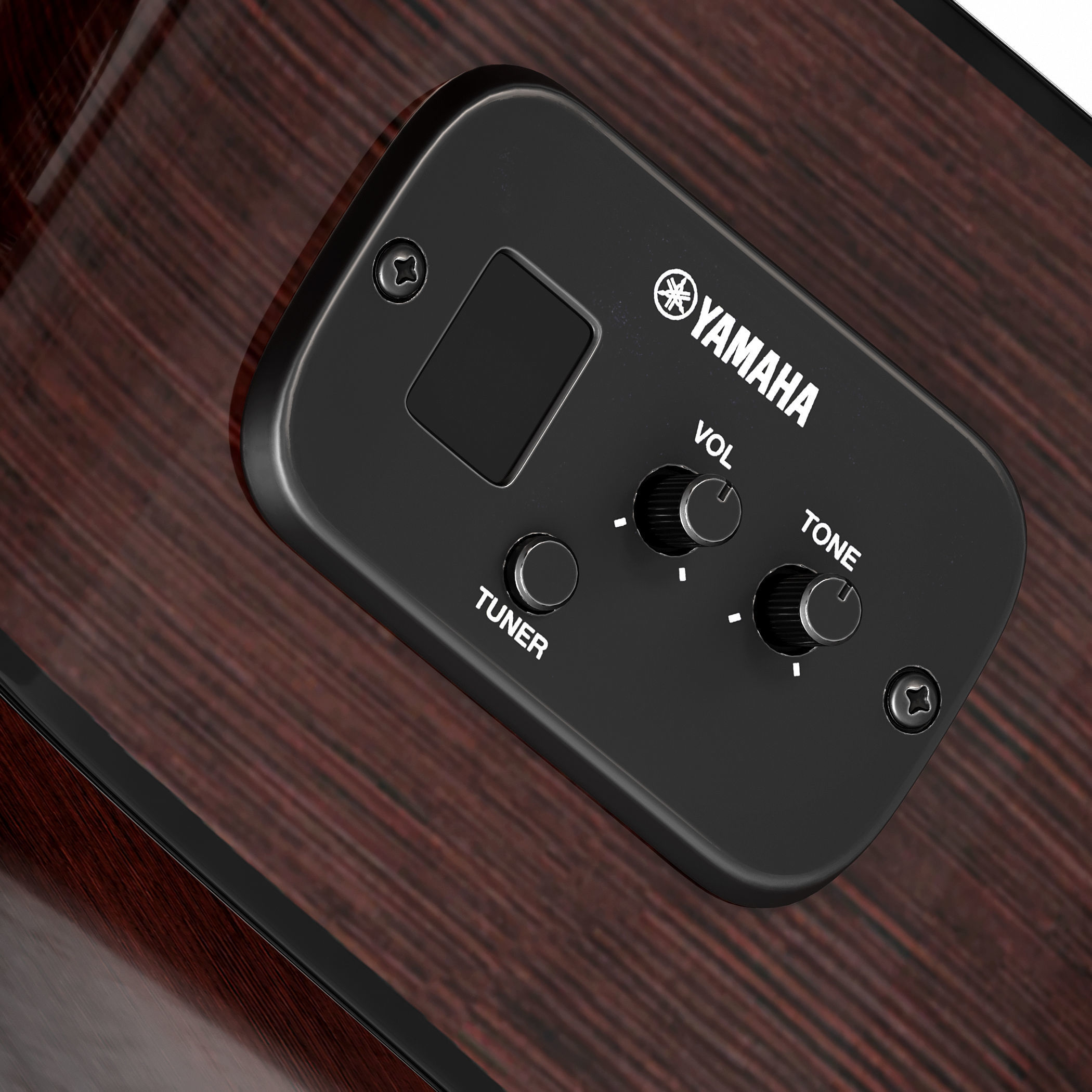 Guitar set for stage 3D model_6