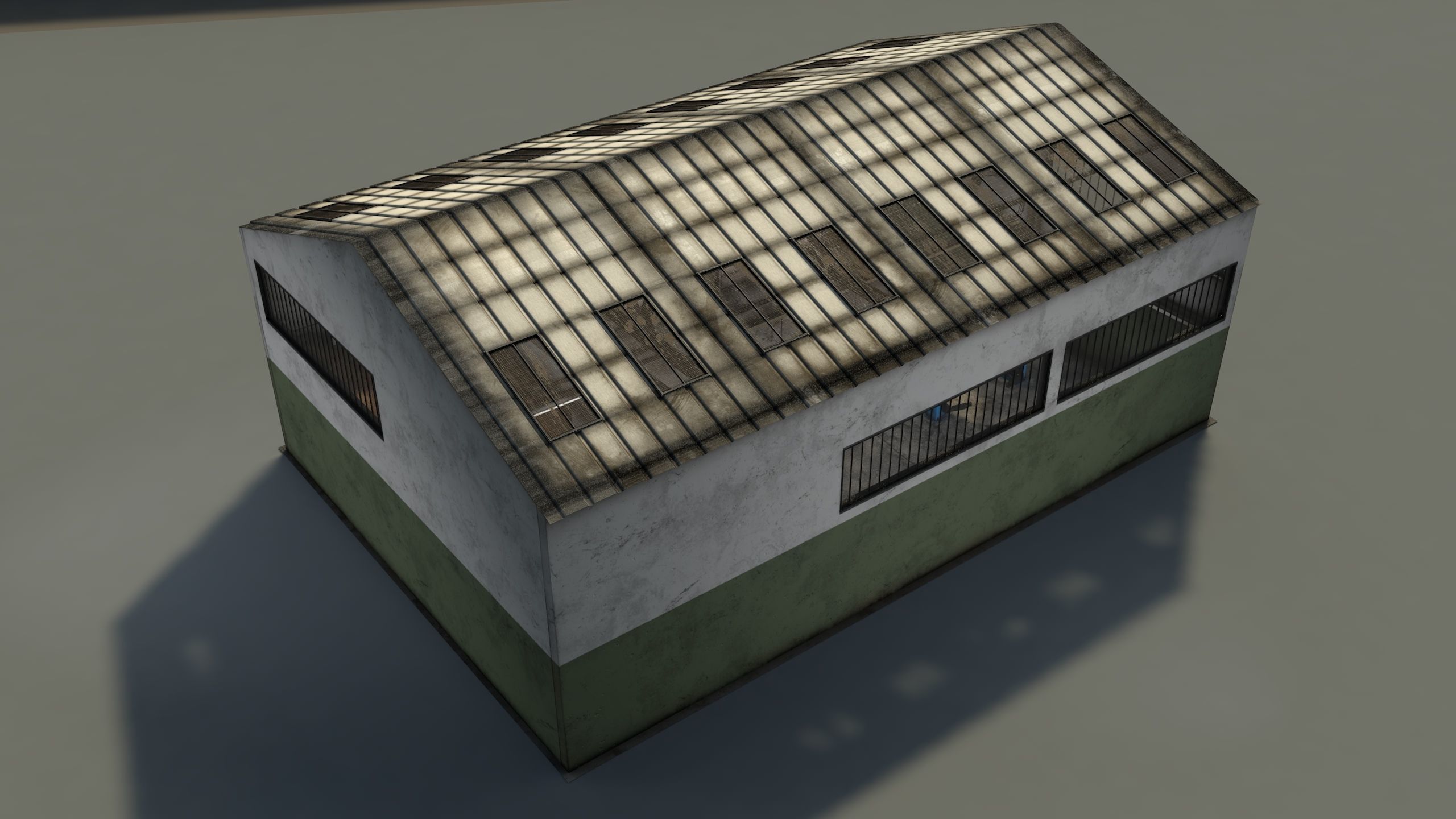 Dirty Garage Low-poly 3D model_13