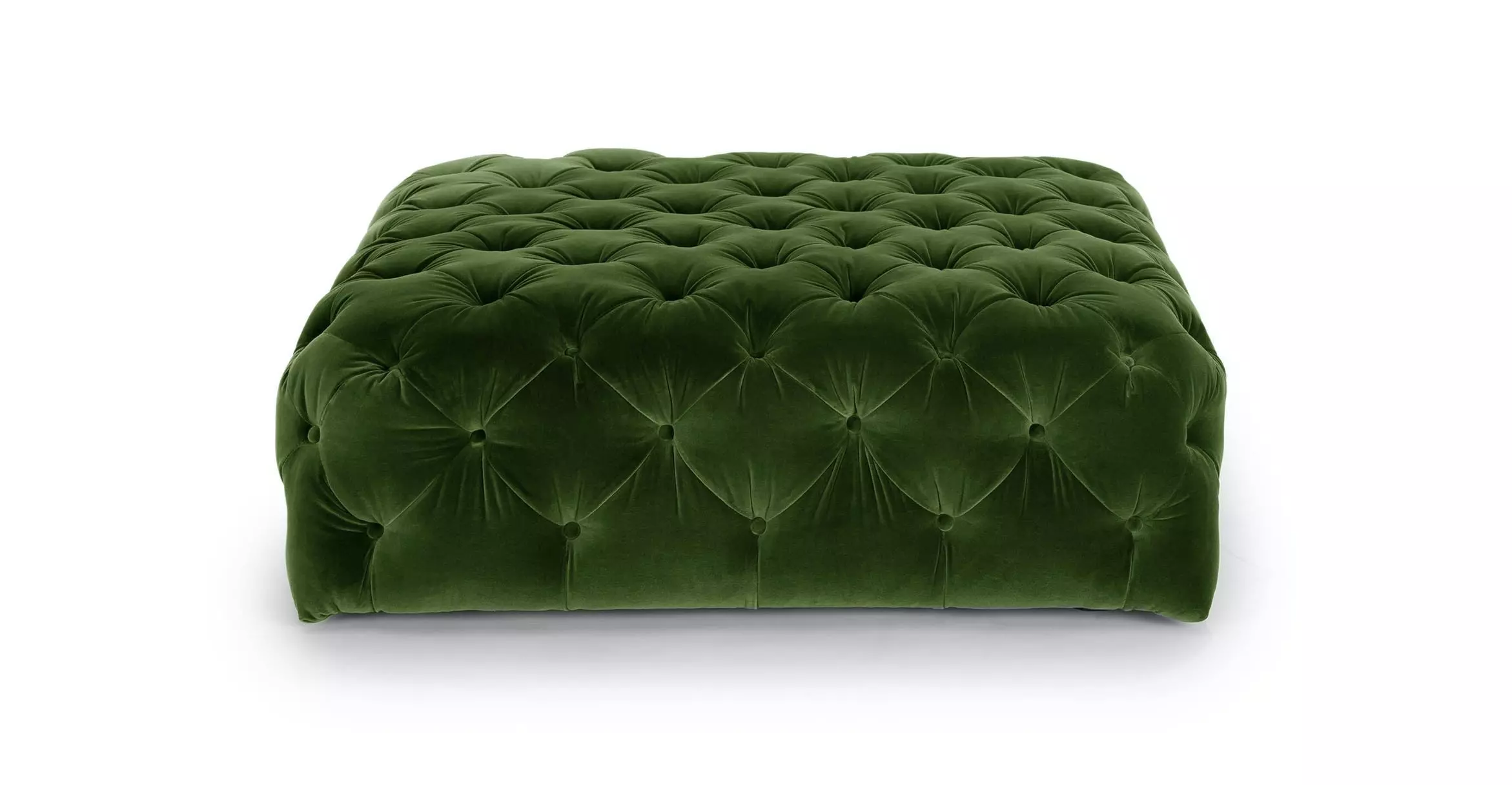 Ottoman velvet Low-poly 3D model_0