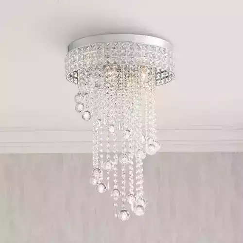 Crystal Ceiling Light