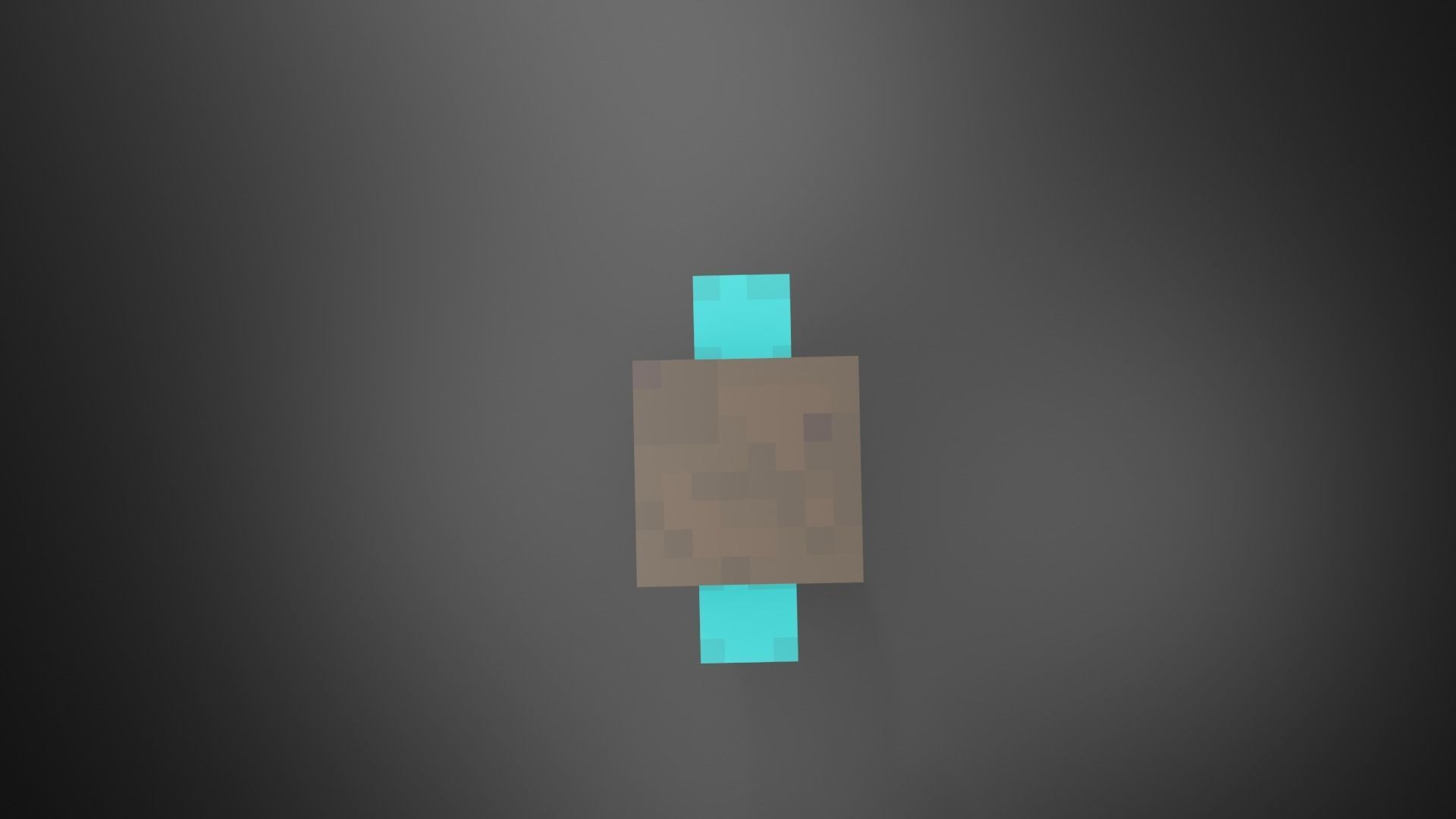 minecraft alex rigged Low-poly 3D model_3