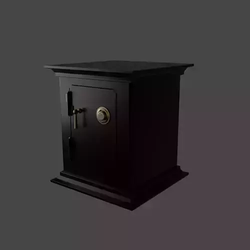 Vault Safe Rigged Animated