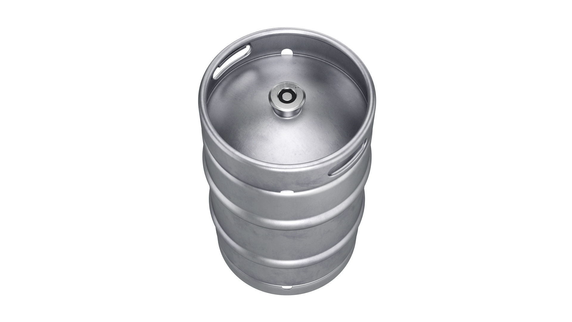 Beer keg set 3D model_5