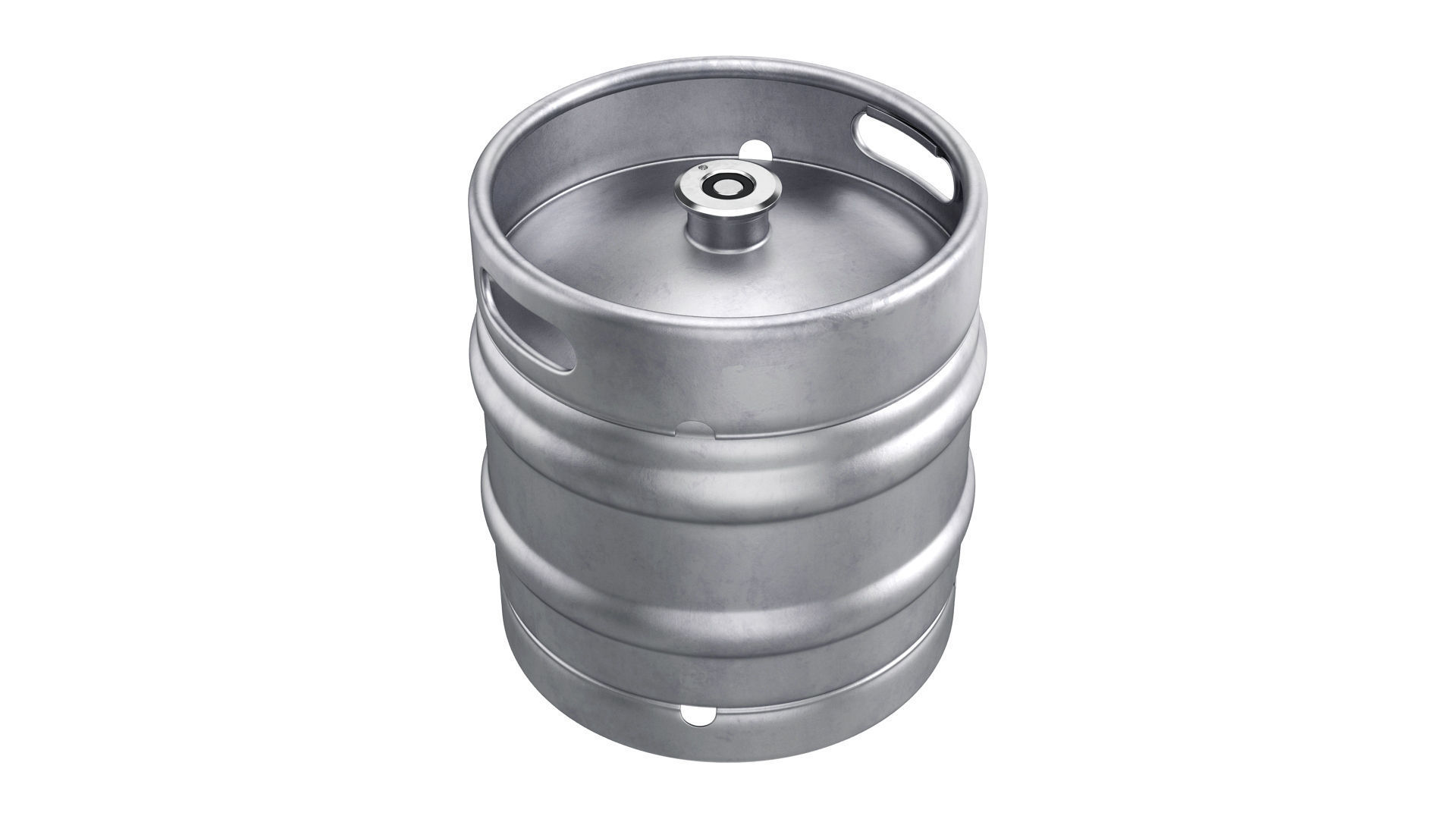 Beer keg set 3D model_11