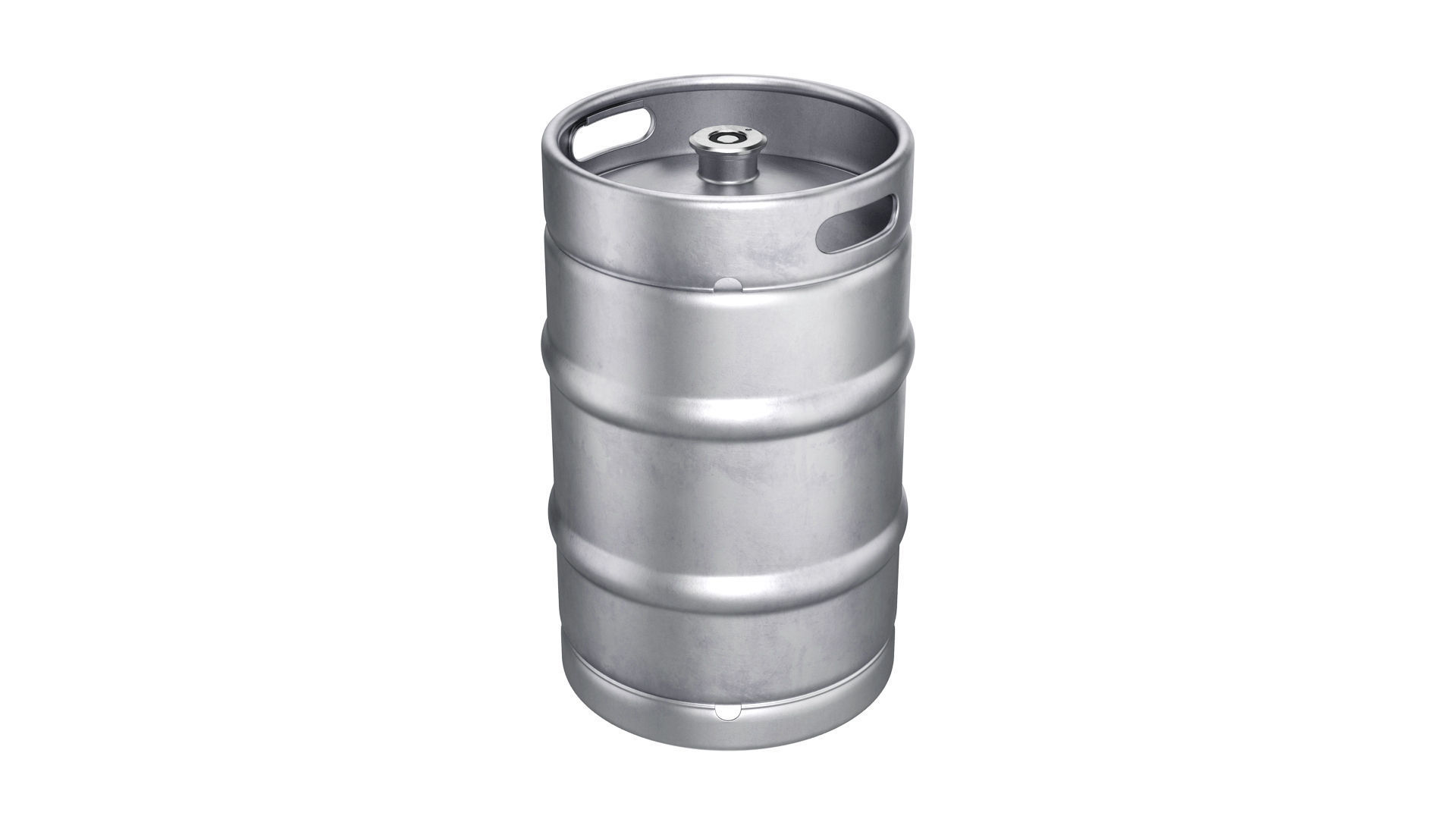 Beer keg set 3D model_3
