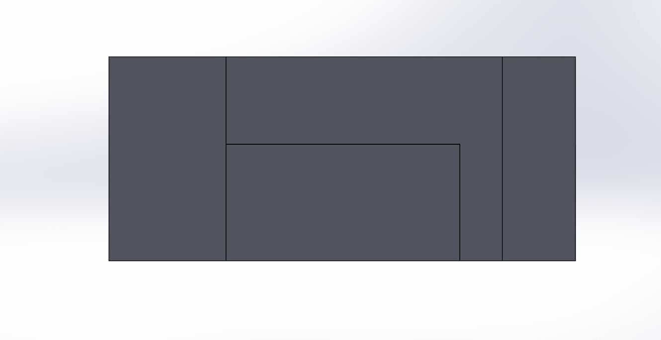 3D puzzle square 3D print model_9